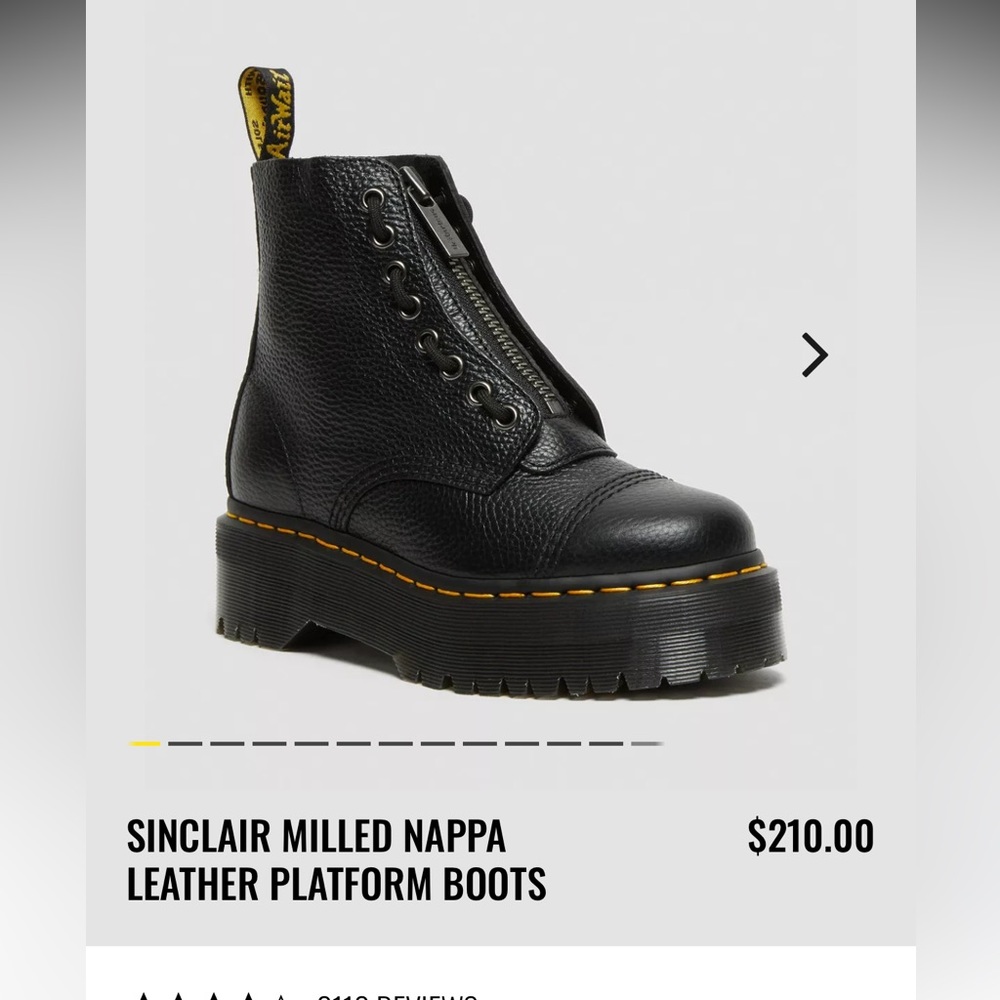 Dr Marten’s Sinclair Boot size 9